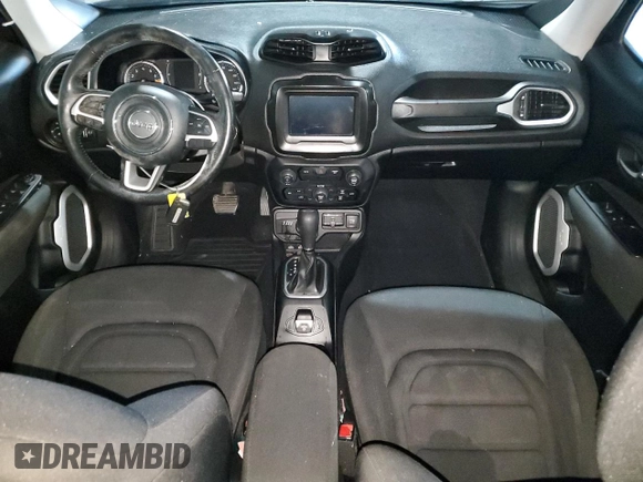 2018 Jeep Renegade Latitude with VIN ZACCJBBB4JPH73537, listed as a Copart auction lot 45895195 with 70,710 mi miles and Salvage title. Bid and sale history available at DreamBid. Image 8.