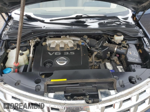 2003 Nissan Murano SL with VIN JN8AZ08W63W227721, listed as a Copart auction lot 83551974 with 108,347 mi miles and Salvage Title. Bid and sale history available at carsss.com. Image 13.