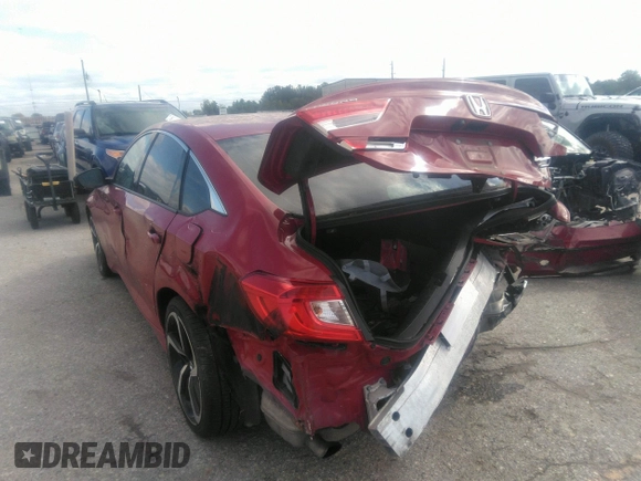 2018 Honda Accord Sedan Sport 1.5T with VIN 1HGCV1F32JA154468, listed as a IAAI auction lot 35071354 with 63,097 mi miles. Bid and sale history available at carsss.com. Image 3.