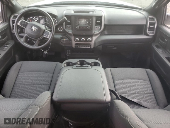 2022 Ram 2500 Tradesman with VIN 3C6UR5HL2NG398759, listed as a Copart auction lot 72958244 with 5,300 mi miles and Salvage title. Bid and sale history available at DreamBid. Image 8.