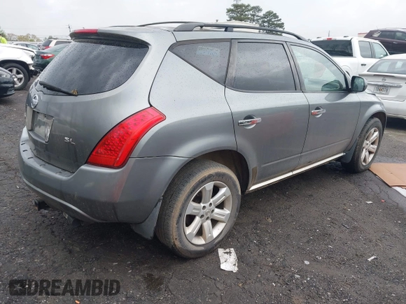 2006 Nissan Murano SL z VIN JN8AZ08TX6W409710, wystawiony jako IAAI lot #41899720 z przebiegiem 182 303 mil mil oraz . Historia ofert i sprzedaży dostępna na DreamBid. Obrazek 4.