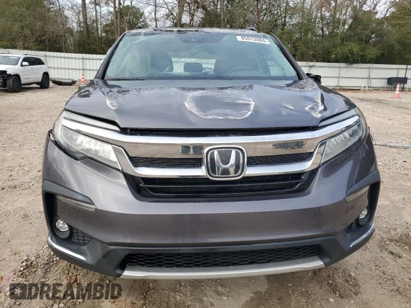 2020 Honda Pilot Touring 8-Passenger with VIN 5FNYF5H91LB004386, listed as a Copart auction lot 85913984 with 54,692 mi miles and Salvage Title. Bid and sale history available at DreamBid. Image 5.