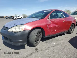 2002 Acura RSX Manual z VIN JH4DC53812C002413, wystawiony jako Copart lot #58204645 z przebiegiem 239 861 mil mil oraz Szkoda całkowita • Salvage title. Historia ofert i sprzedaży dostępna na DreamBid. Obrazek 1.
