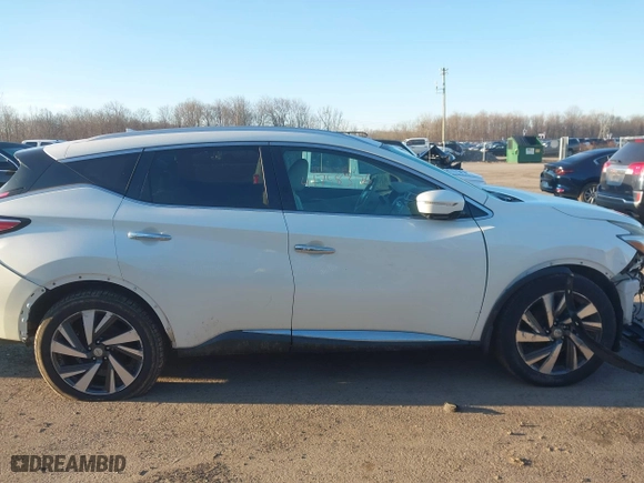 2015 Nissan Murano SL with VIN 5N1AZ2MH5FN202281, listed as a IAAI auction lot 41758376 with 142,594 mi miles. Bid and sale history available at carsss.com. Image 13.