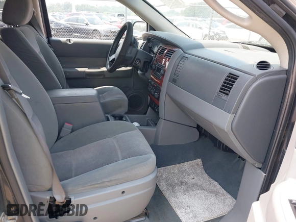 2005 Dodge Durango SLT with VIN 1D4HB48D35F576037, listed as a IAAI auction lot 42873937 with 238,266 mi miles and . Bid and sale history available at DreamBid. Image 5.