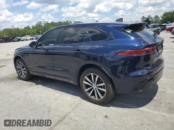 2024 Jaguar F-Pace R-Dynamic S with VIN SADCT2EX9RA723265, listed as a Copart auction lot 56935535 with 13,195 mi miles and Salvage title. Bid and sale history available at DreamBid. Image 2.
