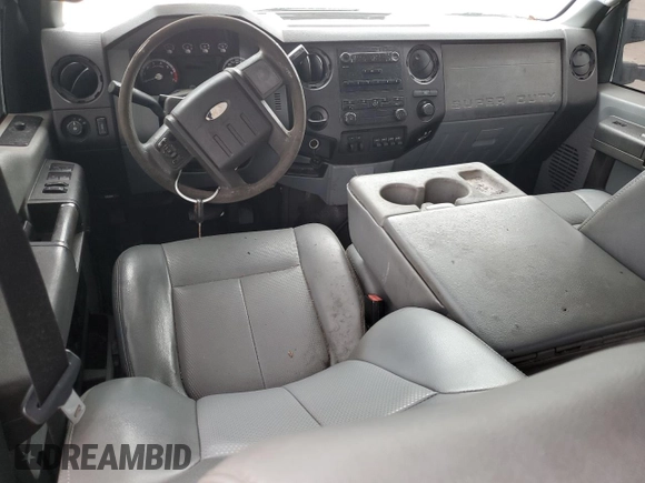 2011 Ford F-250 XL with VIN 1FT7W2A64BEA31009, listed as a Copart auction lot 75321624 with Not Provided miles and Salvage Title. Bid and sale history available at carsss.com. Image 8.