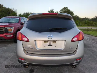 2009 Nissan Murano SL with VIN JN8AZ18U09W103215, listed as a Copart auction lot 74713684 with 0 mi miles and Salvage Title. Bid and sale history available at carsss.com. Image 6.