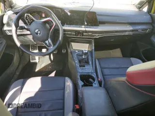 2022 Volkswagen Golf GTI Autobahn with VIN WVW687CD4NW121337, listed as a Copart auction lot 48034475 with 58,225 mi miles and Salvage Title. Bid and sale history available at carsss.com. Image 8.