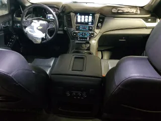 2020 Chevrolet Suburban LT with VIN 1GNSKHKC2LR187449, listed as a Copart auction lot 45943195 with 100,559 mi miles and Salvage Title. Bid and sale history available at carsss.com. Image 8.