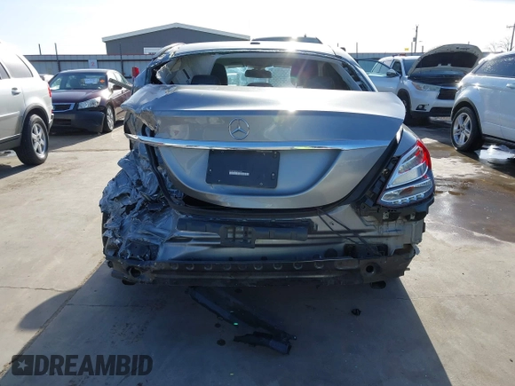 2015 Mercedes-Benz C 300 with VIN 55SWF4JBXFU077676, listed as a IAAI auction lot 41714534 with 104,177 mi miles and . Bid and sale history available at DreamBid. Image 6.