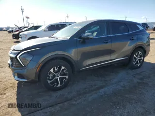 2025 Kia Sportage EX with VIN KNDPV3DF6S7359038, listed as a Copart auction lot 57411555 with 874 mi miles and Salvage title. Bid and sale history available at DreamBid. Image 1.
