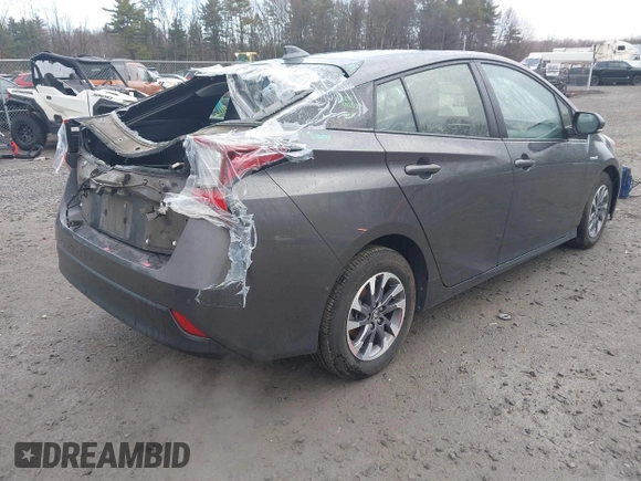 2019 Toyota Prius L Eco z VIN JTDKARFU7K3077941, wystawiony jako IAAI lot #41865759 z przebiegiem 254 612 mil mil oraz . Historia ofert i sprzedaży dostępna na DreamBid. Obrazek 4.