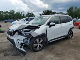 2019 Subaru Forester Touring with VIN JF2SKAWC7KH498438, listed as a Copart auction lot 61210595 with 65,754 mi miles and Salvage title. Bid and sale history available at DreamBid. Image 1.