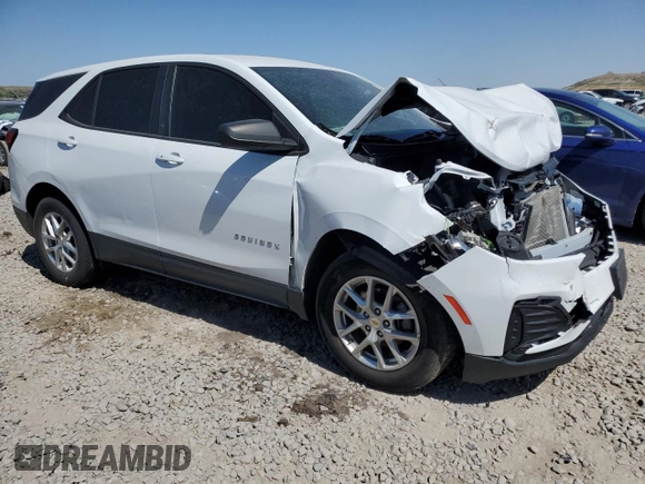 2022 Chevrolet Equinox LS with VIN 2GNAX5EV1N6145829, listed as a Copart auction lot 60903165 with 44,030 mi miles and Clean title. Bid and sale history available at DreamBid. Image 4.