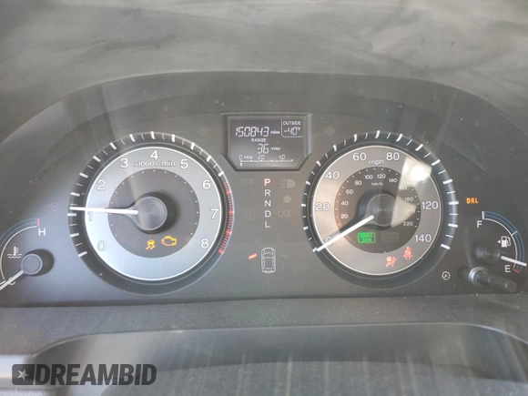 2011 Honda Odyssey EX-L with VIN 5FNRL5H64BB022124, listed as a Copart auction lot 55444745 with 150,843 mi miles and Salvage Title. Bid and sale history available at DreamBid. Image 9.