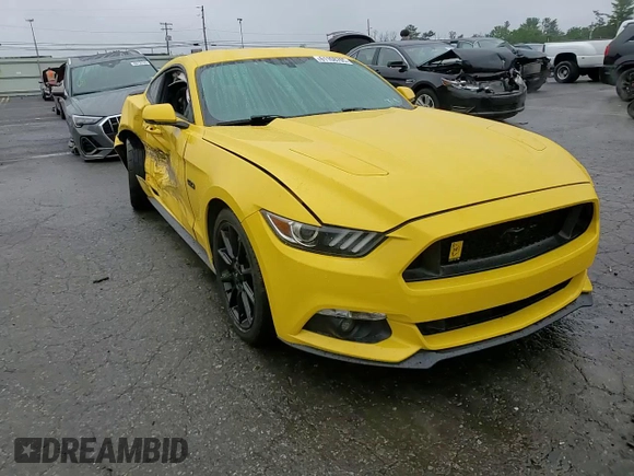 2016 Ford Mustang GT with VIN 1FA6P8CF9G5214847, listed as a Copart auction lot 61108705 with 54,137 mi miles and Salvage title. Bid and sale history available at DreamBid. Image 13.