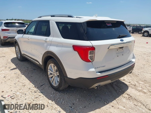 2021 Ford Explorer Limited z VIN 1FMSK7FH3MGA40249, wystawiony jako IAAI lot #42439525 z przebiegiem 35 632 mil mil oraz . Historia ofert i sprzedaży dostępna na DreamBid. Obrazek 3.