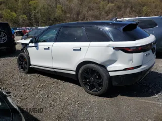 2021 Land Rover Range Rover Velar R-Dynamic S z VIN SALYT2EX9MA305713, wystawiony jako Copart lot #54227375 z przebiegiem 40 573 mil mil oraz Szkoda całkowita • Salvage title. Historia ofert i sprzedaży dostępna na DreamBid. Obrazek 2.