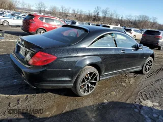 2012 Mercedes-Benz CL-Class CL 550 with VIN WDDEJ9EB7CA029954, listed as a Copart auction lot 43353305 with 173,503 mi miles and Clean Title. Bid and sale history available at carsss.com. Image 3.