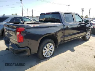 2023 Chevrolet Silverado 1500 Custom with VIN 3GCPDBEKXPG132407, listed as a Copart auction lot 57454865 with 64,832 mi miles and Salvage Title. Bid and sale history available at DreamBid. Image 3.