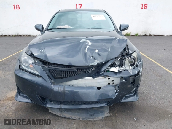 2010 Lexus IS 250 with VIN JTHCF5C29A5038612, listed as a IAAI auction lot 42257923 with 146,995 mi miles and . Bid and sale history available at DreamBid. Image 6.
