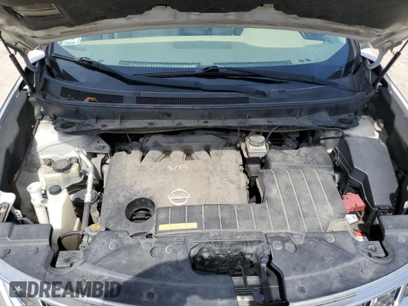 2012 Nissan Murano SV with VIN JN8AZ1MW4CW212694, listed as a Copart auction lot 53834805 with 160,334 mi miles and Clean Title. Bid and sale history available at carsss.com. Image 12.