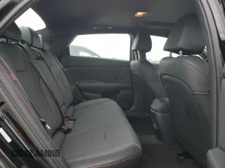 2025 Hyundai Elantra N Line z VIN KMHLR4DF5SU872495, wystawiony jako Copart lot #49594045 z przebiegiem 532 mil mil oraz Szkoda całkowita • Salvage title. Historia ofert i sprzedaży dostępna na DreamBid. Obrazek 10.