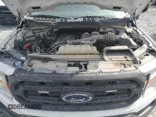 2021 Ford F-150 XL with VIN 1FTEW1CB8MKE68771, listed as a Copart auction lot 54613785 with 68,622 mi miles and Salvage Title. Bid and sale history available at carsss.com. Image 11.