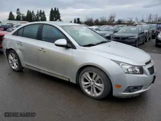 2012 Chevrolet Cruze LTZ with VIN 1G1PH5SC9C7293137, listed as a Copart auction lot 40924674 with 0 mi miles and Salvage Title. Bid and sale history available at carsss.com. Image 4.