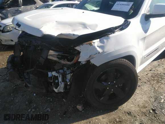 2016 Jeep Grand Cherokee High Altitude with VIN 1C4RJFCG3GC388852, listed as a IAAI auction lot 41446688 with 101,712 mi miles. Bid and sale history available at carsss.com. Image 18.