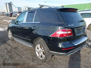 2014 Mercedes-Benz M-Class ML 350 with VIN 4JGDA5HB5EA334264, listed as a IAAI auction lot 41154262 with 91,151 mi miles. Bid and sale history available at carsss.com. Image 3.