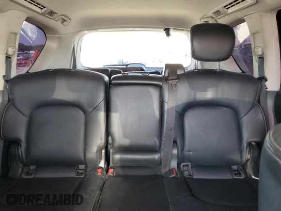 2020 Nissan Armada SL with VIN JN8AY2ND5L9110499, listed as a Copart auction lot 52770025 with 135,050 mi miles and Salvage Title. Bid and sale history available at carsss.com. Image 10.