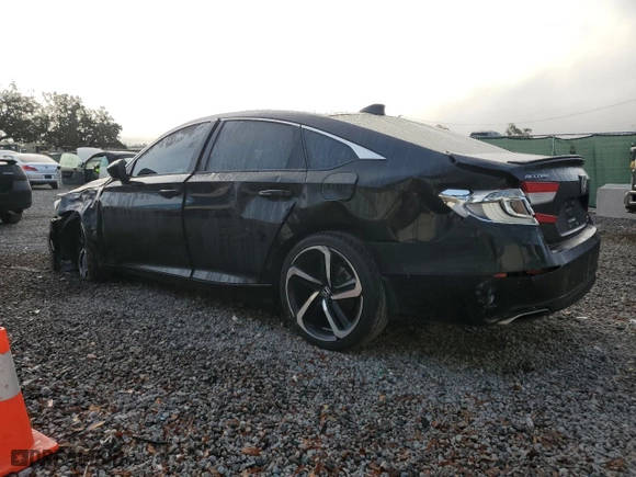 2022 Honda Accord Sedan Sport SE with VIN 1HGCV1F44NA101334, listed as a Copart auction lot 43177315 with 73,010 mi miles and Non Repairable. Bid and sale history available at carsss.com. Image 2.