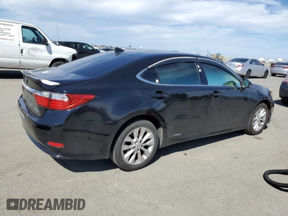 2015 Lexus ES 300h with VIN JTHBW1GG0F2091282, listed as a Copart auction lot 52354015 with 157,780 mi miles and Salvage title. Bid and sale history available at DreamBid. Image 3.