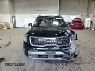 2023 Kia Telluride SX Prestige X-Pro with VIN 5XYP5DGC6PG406098, listed as a Copart auction lot 48406085 with 47,863 mi miles and Salvage title. Bid and sale history available at DreamBid. Image 11.