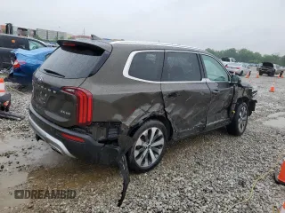 2020 Kia Telluride EX z VIN 5XYP3DHC0LG057552, wystawiony jako Copart lot #58698355 z przebiegiem 55 102 mil mil oraz Szkoda całkowita • Salvage title. Historia ofert i sprzedaży dostępna na DreamBid. Obrazek 3.