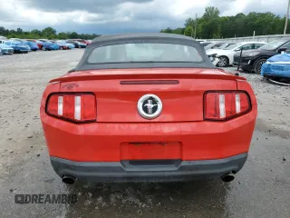 2012 Ford Mustang V6 with VIN 1ZVBP8EMXC5257153, listed as a Copart auction lot 58206405 with 188,460 mi miles and Salvage title. Bid and sale history available at DreamBid. Image 6.