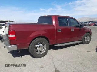 2006 Ford F-150 XLT with VIN 1FTPW12556KB24158, listed as a Copart auction lot 58204215 with 156,338 mi miles and Salvage title. Bid and sale history available at DreamBid. Image 3.