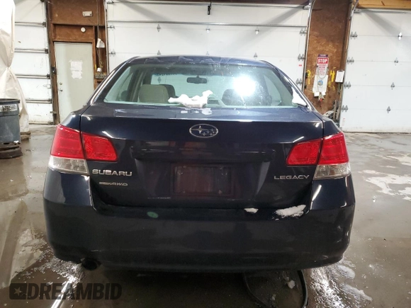 2012 Subaru Legacy Premium with VIN 4S3BMAC62C1042946, listed as a Copart auction lot 41381245 with 143,098 mi miles and Salvage title. Bid and sale history available at DreamBid. Image 6.