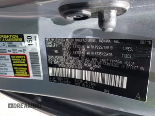 2016 Toyota Sienna Limited z VIN 5TDDK3DC6GS143981, wystawiony jako IAAI lot #42094449 z przebiegiem 89 078 mil mil oraz . Historia ofert i sprzedaży dostępna na DreamBid. Obrazek 9.