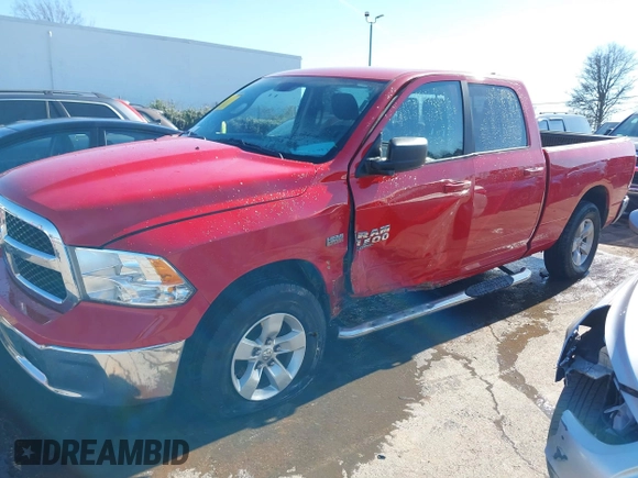 2019 Ram 1500 Big Horn z VIN 1C6RR7TT5KS516896, wystawiony jako IAAI lot #41483225 z przebiegiem 137 409 mil mil oraz . Historia ofert i sprzedaży dostępna na DreamBid. Obrazek 6.