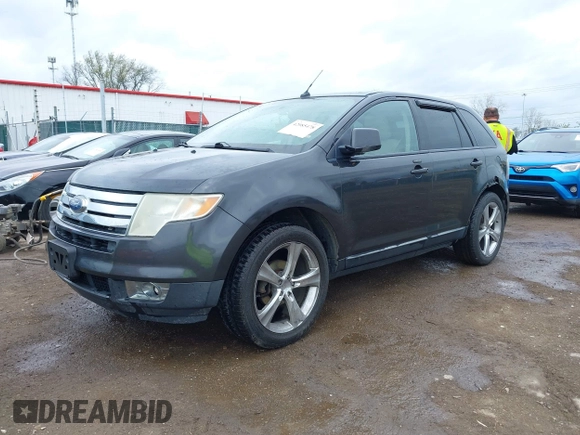 2007 Ford Edge SEL PLUS with VIN 2FMDK39C87BB64207, listed as a IAAI auction lot 42085478 with 193,252 mi miles. Bid and sale history available at carsss.com. Image 2.