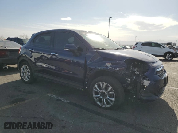 2016 FIAT 500X Easy with VIN ZFBCFXBT0GP335215, listed as a Copart auction lot 51522105 with 73,293 mi miles and Salvage title. Bid and sale history available at DreamBid. Image 4.