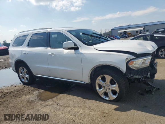 2015 Dodge Durango Limited with VIN 1C4RDJDG1FC931610, listed as a Copart auction lot 64301435 with Not provided miles and Salvage title. Bid and sale history available at DreamBid. Image 4.