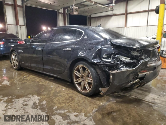 2017 Maserati Quattroporte z VIN ZAM56RRL4H1217395, wystawiony jako Copart lot #83762004 z przebiegiem 41 409 mil mil oraz Szkoda całkowita • Salvage title. Historia ofert i sprzedaży dostępna na DreamBid. Obrazek 2.