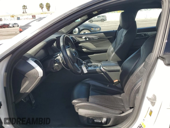 2023 BMW 8 Series 840i with VIN WBAGV4C01PCL65666, listed as a Copart auction lot 47543754 with 31,703 mi miles and . Bid and sale history available at DreamBid. Image 7.