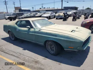 1971 Ford Mustang z VIN 1F05J133031, wystawiony jako Copart lot #56370275 z przebiegiem 14 342 mil mil oraz Czysty tytuł • Clean title. Historia ofert i sprzedaży dostępna na DreamBid. Obrazek 4.