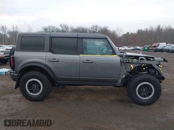 2023 Ford Bronco z VIN 1FMEE5DP4PLB54095, wystawiony jako IAAI lot #41445801 z przebiegiem 12 170 mil mil oraz . Historia ofert i sprzedaży dostępna na DreamBid. Obrazek 14.