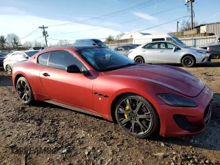 2014 Maserati GranTurismo Sport with VIN ZAM45VLA5E0124613, listed as a Copart auction lot 55071914 with 83,186 mi miles and Salvage Title. Bid and sale history available at carsss.com. Image 4.
